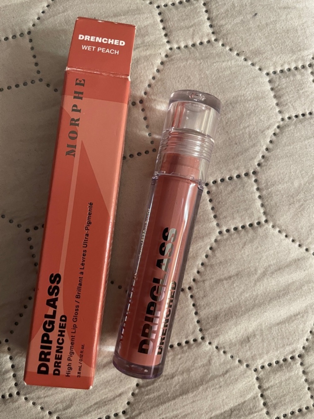 Morphe Dripglass Drenched Lip Gloss - Warm Brown